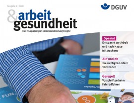 Arbeit & Gesundheit Ausgabe 04/2020 Titelbild Arbeit & Gesundheit Ausgabe 04/2020