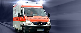 Rettungswagen im Einsatz