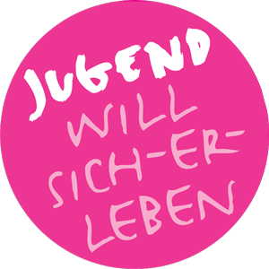 Logo Kampagne jugend will sich-erleben Logo Kampagne jugend will sich-erleben