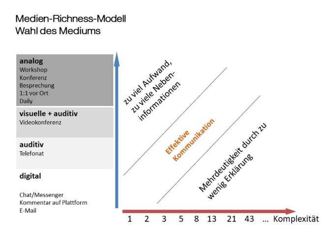 Diagramm  Medien-Richness-Modell